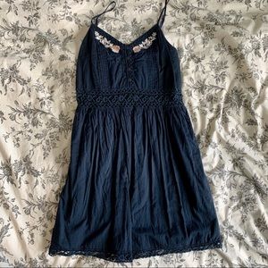Abercrombie and Fitch navy blue dress